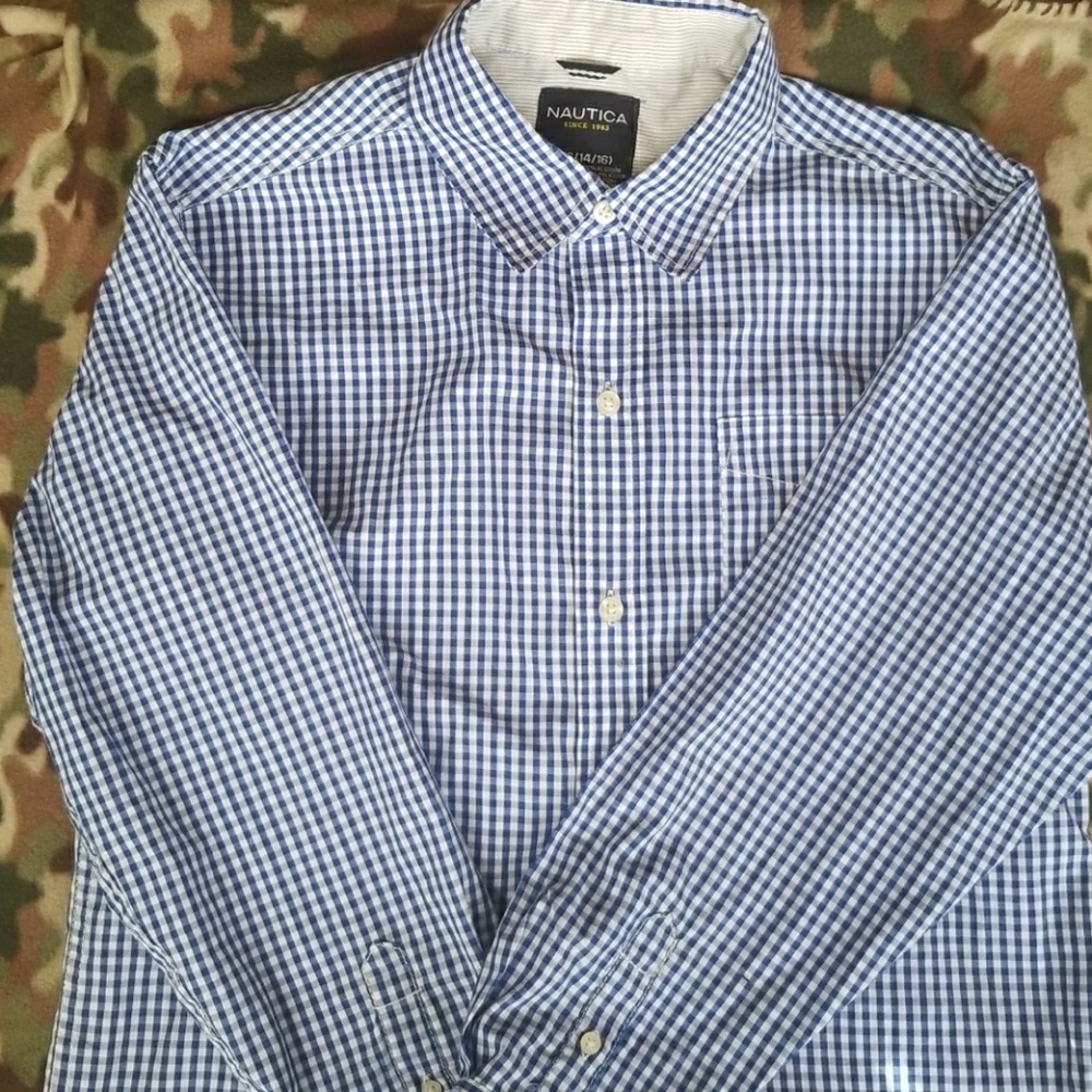 Boys button down